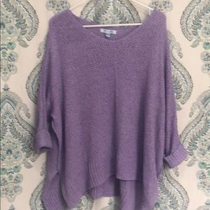 She + Sky Boutique one size pretty purple sweater